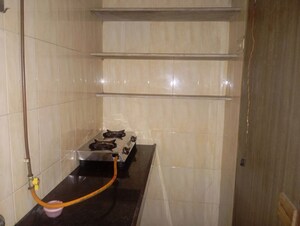 Kitchen in 1 RK Apartment at Eff Jumbo Darshan CHS, Andheri East – for Rent