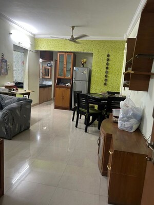 Living Room in 2 BHK Apartment at Pashan – for Rent