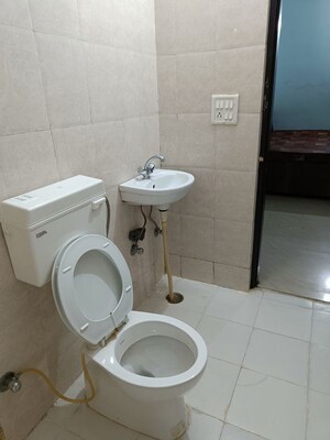 Bathroom in 2 BHK Apartment at Maa Karnikripa Homes, Gandhi Path – for Rent