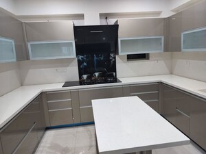 Kitchen in 3 BHK Apartment at Jayabheri Orange County, Gachibowli – for Rent