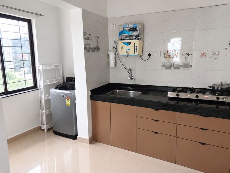 Kitchen, willows-twin-tower 2 Bedroom 614 Sq.Ft. Apartment In Hinjewadi Pune 10725426