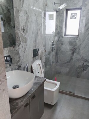 Bathroom in 3 BHK Apartment at Worli – for Rent