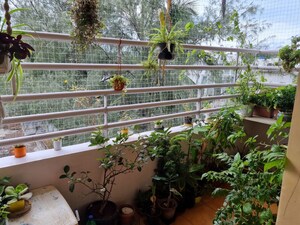 Balcony in 2 BHK Apartment at Karan Gharonda, Wadgaon Sheri – for Rent