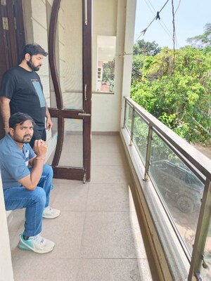 Balcony in 1 BHK Builder Floor at Spazedge, Sector 47 – for Rent
