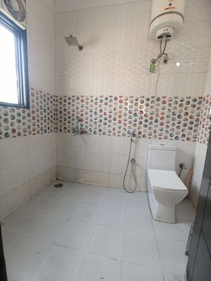 Bathroom in 3 BHK Builder Floor at Chattarpur – for Rent