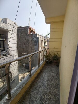Balcony in 3 BHK Builder Floor at Chattarpur – for Rent