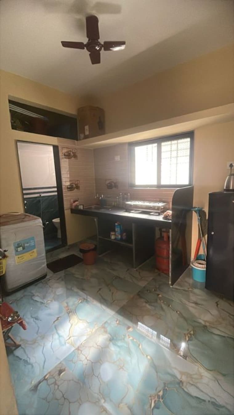 Kitchen, kharadi 1 RK 350 Sq.Ft. Apartment In Kharadi Pune 10725564