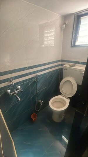 Bathroom in 1 RK Apartment at Kharadi – for Rent