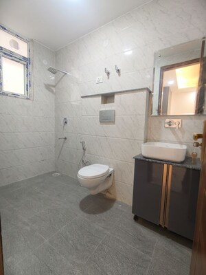 Bathroom in 2 BHK Builder Floor at Chattarpur – for Sale