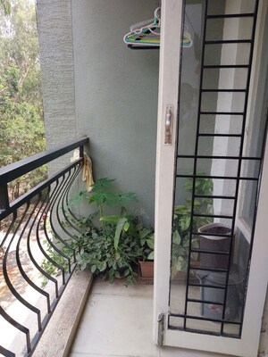 Balcony in 2 BHK Apartment at Sriven Solitaire, Whitefield – for Rent