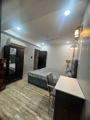 Living Room in 1 RK Builder Floor at Saket – for Rent