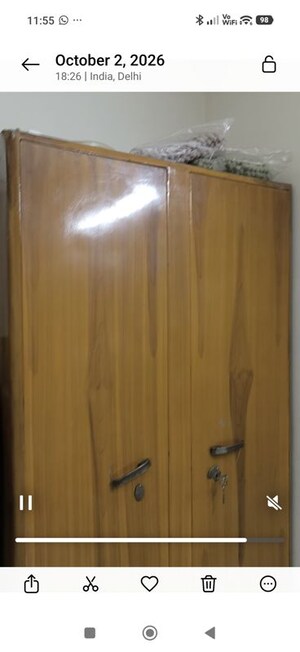 Furnished Amenities in 1 BHK Builder Floor at Ashok Nagar – for Rent