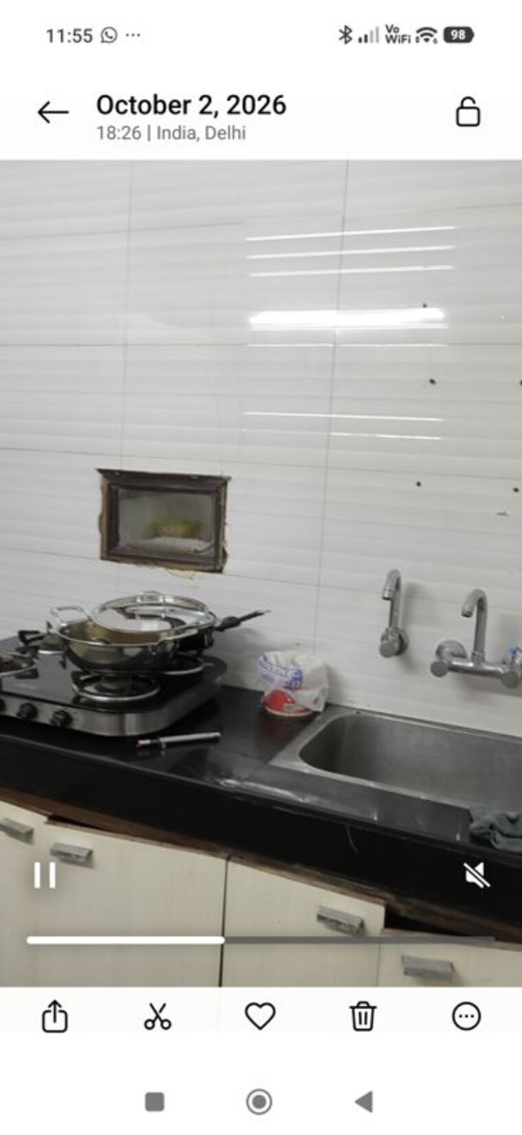 undefined, ashok nagar 1 Bedroom 430 Sq.Ft. Builder Floor In Ashok Nagar Delhi 10725675