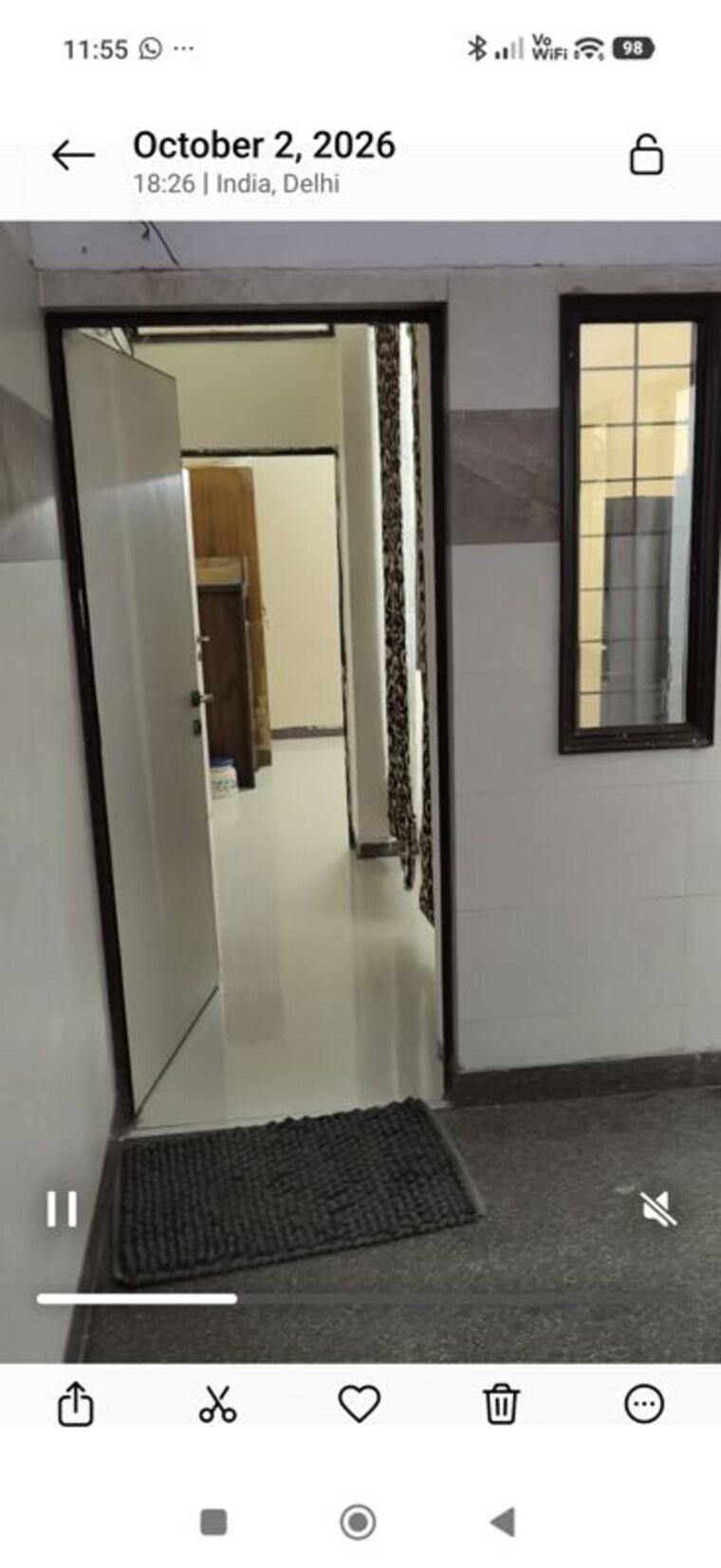 undefined, ashok nagar 1 Bedroom 430 Sq.Ft. Builder Floor In Ashok Nagar Delhi 10725675