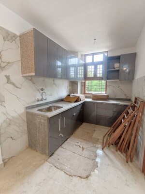 Kitchen in 2 BHK Builder Floor at Chattarpur – for Rent