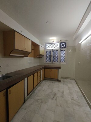 Kitchen in 3 BHK Apartment at CGHS Society Apartment, Sector 43 – for Rent