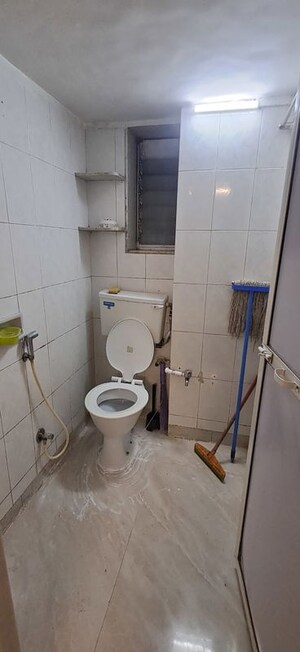 Bathroom in 2 BHK Apartment at Shiv Kirti Apartment, Malad West – for Rent