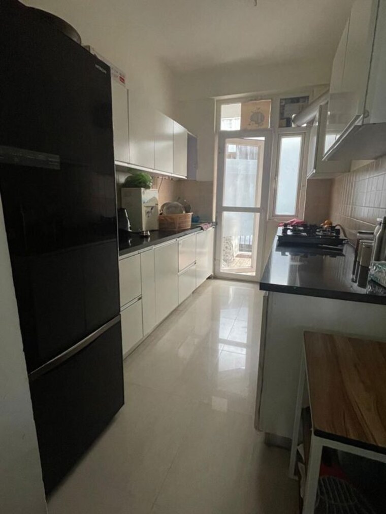 Kitchen, omaxe-new-chandigarh 3 Bedroom 1425 Sq.Ft. Builder Floor In North Mullanpur Chandigarh 10725743