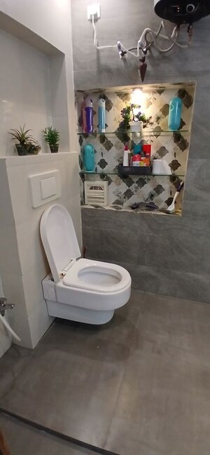 Bathroom in 4 BHK Apartment at Wardha rd – for Rent