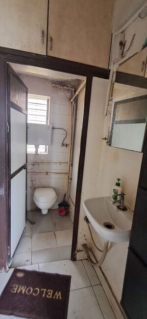 Bathroom in 1 BHK Apartment at Malad Apartment, Malad West – for Rent