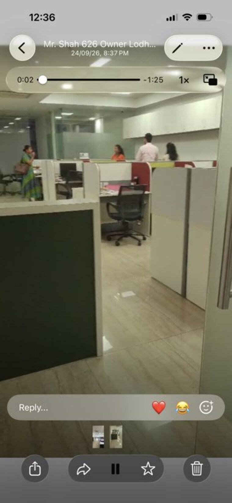 Balcony, lodha-supremus Commercial Office Space 1172 Sq.Ft. In Wagle Industrial Estate Thane 10725831
