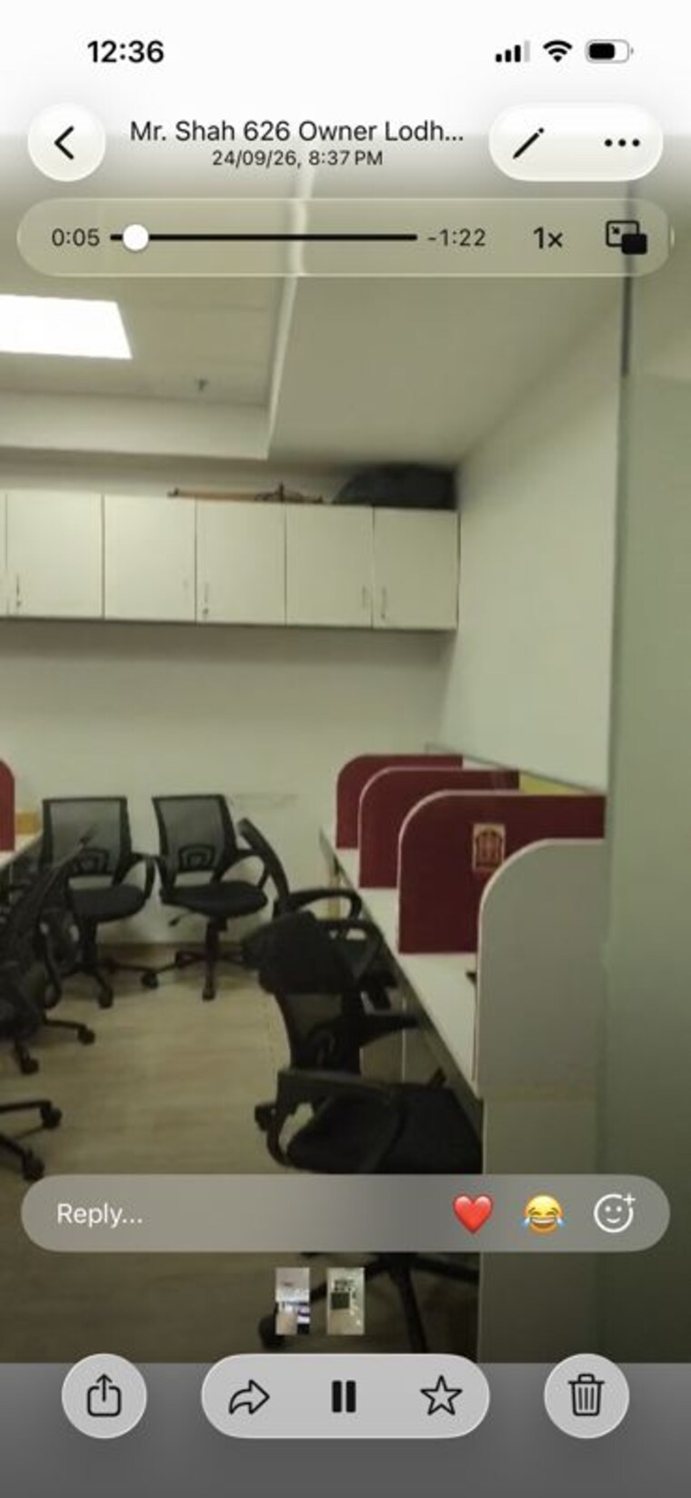 Team Area, lodha-supremus Commercial Office Space 1172 Sq.Ft. In Wagle Industrial Estate Thane 10725831