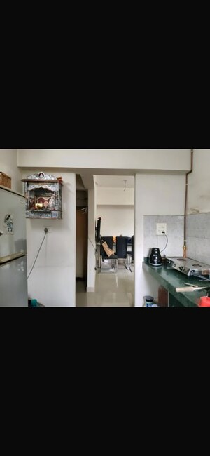 Team Area in 1 BHK Apartment at Titanium Tower, Haware City – for Rent