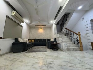 Living Room in 4 BHK Villa at Thaltej – for Sale