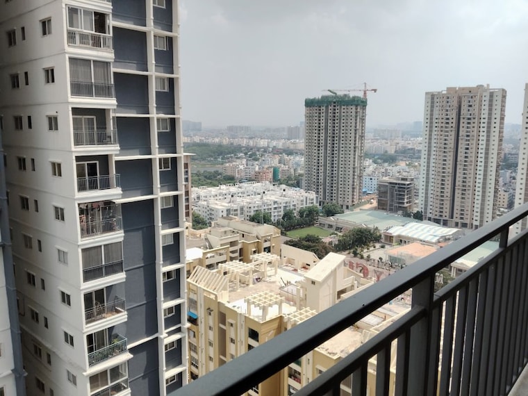 Exterior View, candeur-40 3 Bedroom 1610 Sq.Ft. Apartment In Miyapur Hyderabad 10725976