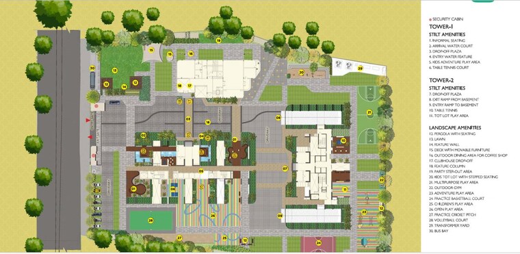 Master Plan, vertex-33-west 3 Bedroom 1690 Sq.Ft. Apartment In Nallagandla Hyderabad 10725982