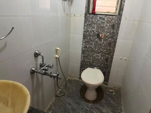 Bathroom in 2 BHK Apartment at Scarlet Seawood Heights, Nerul – for Rent