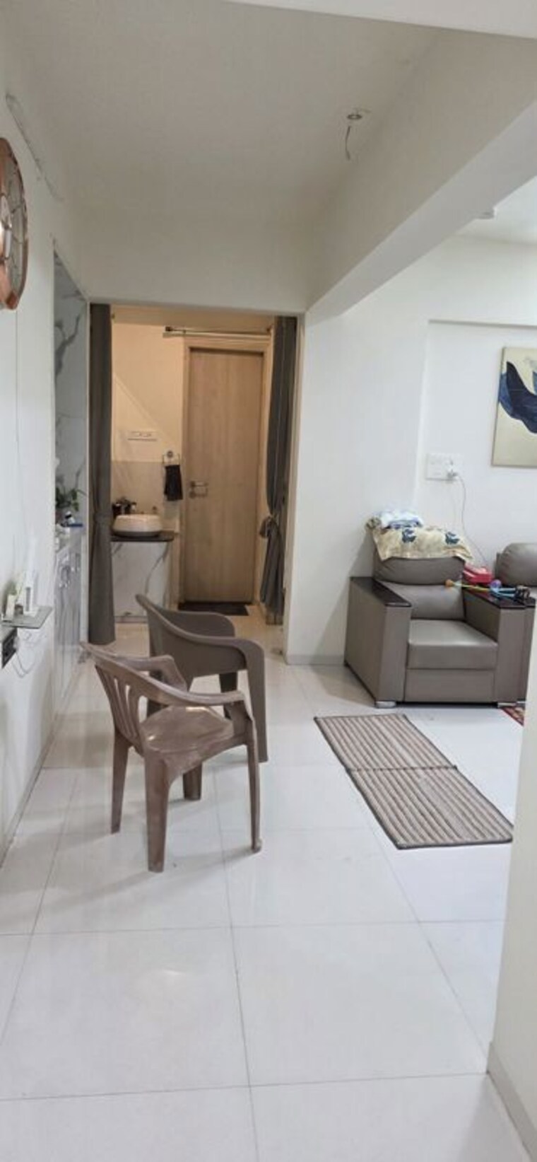 Living Room, lohgaon 2 Bedroom 900 Sq.Ft. Apartment In Lohgaon Pune 10725980