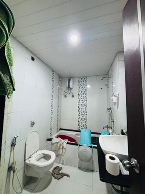 Bathroom in 2 BHK Apartment at NRI Complex Phase 2, Seawoods – for Rent