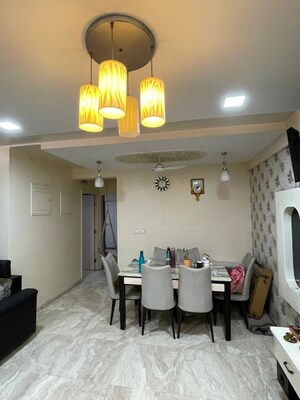 Dining area in 3 BHK Apartment at Thane West – for Rent