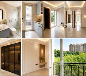 3 BHK Apartment – Exterior View View at Adani Samsara Ivana, Sector 63 - for Rent