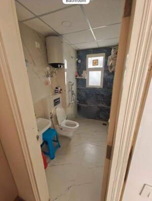 Bathroom in 3 BHK Apartment at Omaxe The Palace, Gomti Nagar – for Rent