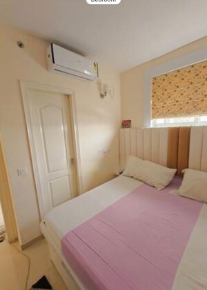 Bathroom in 3 BHK Apartment at Omaxe The Palace, Gomti Nagar – for Rent