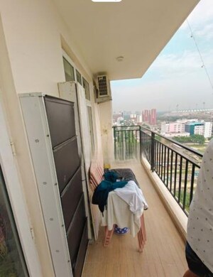 Balcony in 3 BHK Apartment at Omaxe The Palace, Gomti Nagar – for Rent