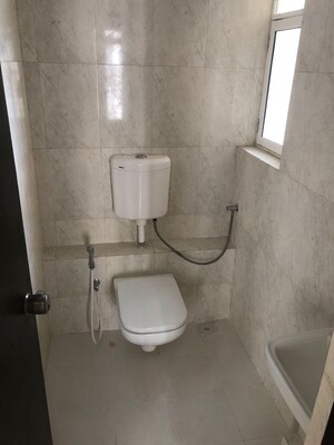 Bathroom in 1 BHK Apartment at Puranik Rumah Bali, Ghodbunder Road – for Rent