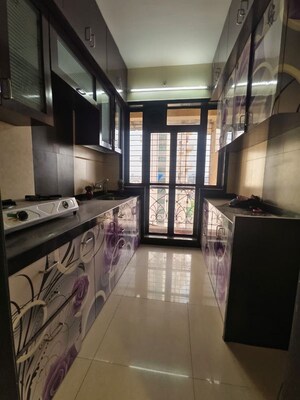 Kitchen in  Apartment at Nisarg Hyde Park, Kharghar – for Rent