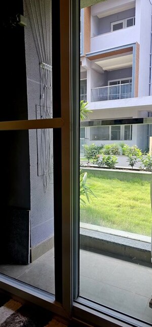 Balcony in 1 RK Apartment at Radiance Gardenia, Off Hennur Road – for Rent