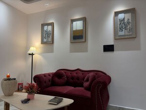 Living Room in 1 BHK Builder Floor at Saket – for Rent