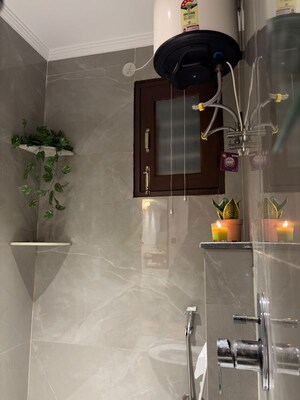 Kitchen in 1 BHK Builder Floor at Saket – for Rent