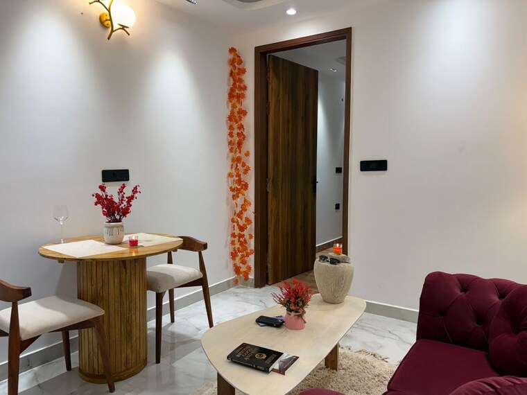 Living Room, saket 1 Bedroom 550 Sq.Ft. Builder Floor In Saket Delhi 10726159