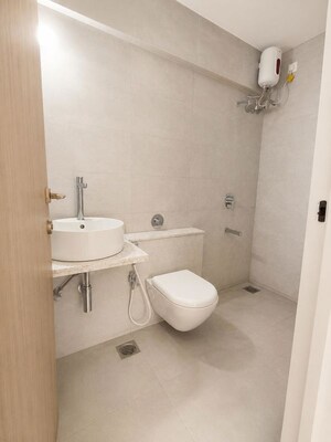 Bathroom in 2 BHK Apartment at Sugee Atharva, Prabhadevi – for Sale