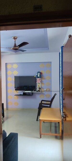 Living Room in 2 BHK Apartment at Sarvodaya Swaroop, Thakurli – for Sale