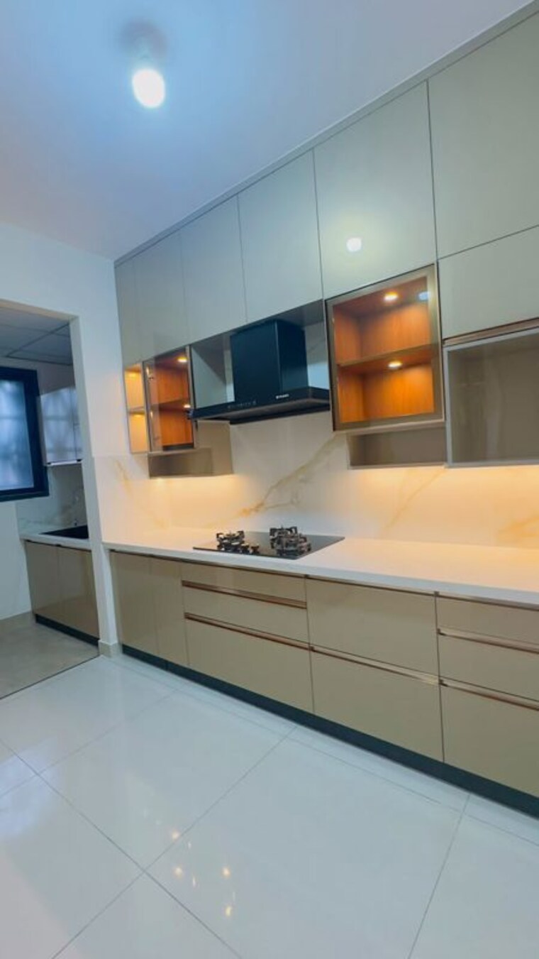 Kitchen, purva-atmosphere 3 Bedroom 2004 Sq.Ft. Apartment In Thanisandra Main Road Bangalore 10726200