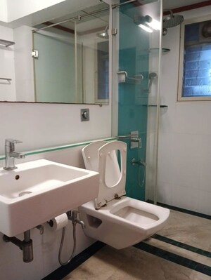 Bathroom in 2 BHK Apartment at Jayant Sapphire, Prabhadevi – for Sale