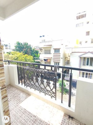 Balcony in 1 BHK Builder Floor at Hsr Layout Sector 3 – for Rent