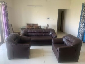 Living Room in 3 BHK Apartment at Paranjape Blue Ridge, Hinjewadi – for Rent